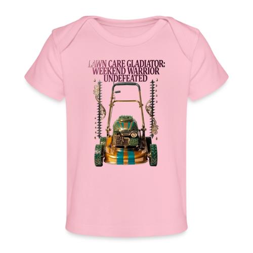 Lawn Care Gladiator T Shirt - Baby Organic T-Shirt