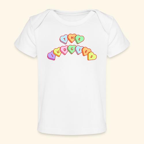 The Judgies Candy Hearts - Baby Organic T-Shirt