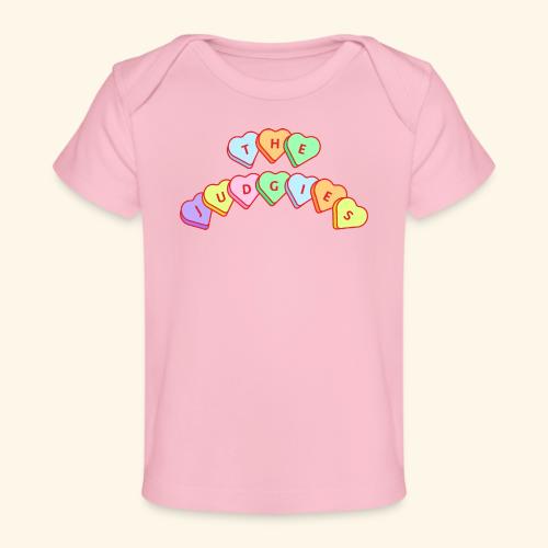 The Judgies Candy Hearts - Baby Organic T-Shirt