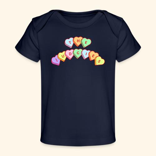The Judgies Candy Hearts - Baby Organic T-Shirt