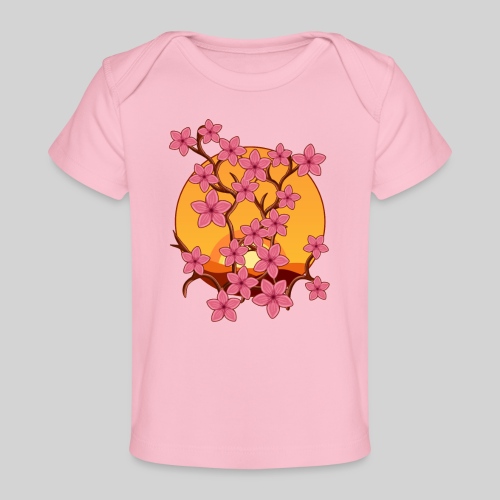 Cherry Blossoms - Baby Organic T-Shirt