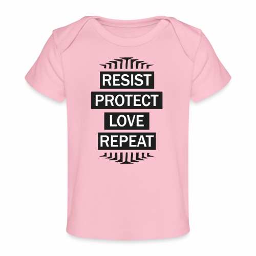 resist repeat - Baby Organic T-Shirt