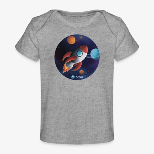 Solar System Scope : Little Space Explorer - Baby Organic T-Shirt