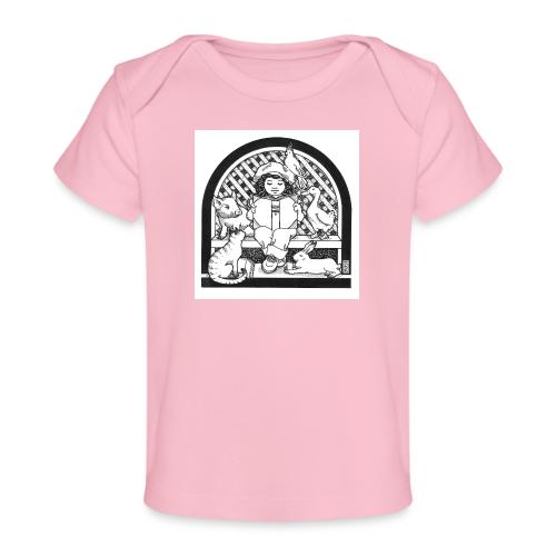 Reading to Animals - Baby Organic T-Shirt