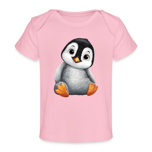 Innocent Penguin Sitting - Baby Organic T-Shirt