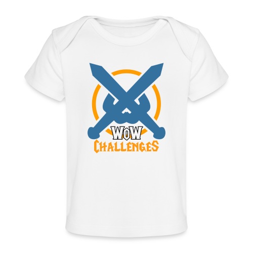 WoW Challenges Logo - Baby Organic T-Shirt