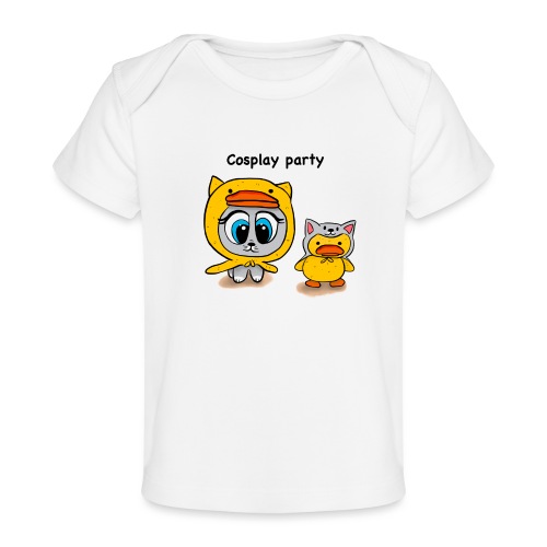 Cosplay party yellow - Baby Organic T-Shirt