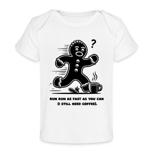 Gingerbread Man T-Shirt - Baby Organic T-Shirt