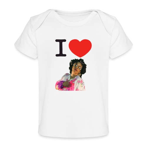 I Love Ms Della - Baby Organic T-Shirt