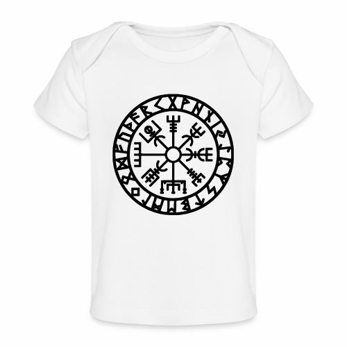 Viking Rune Vegvisir The Runic Compass - Baby Organic T-Shirt