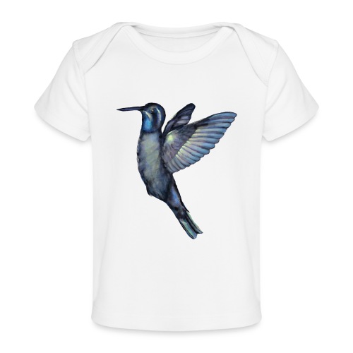 Hummingbird in flight - Baby Organic T-Shirt
