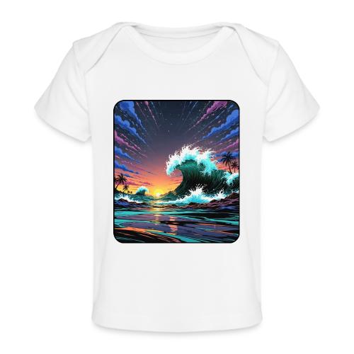 Infinite Wave Field - Baby Organic T-Shirt