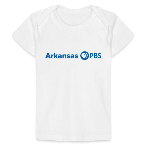 Arkansas PBS blue white - Baby Organic T-Shirt