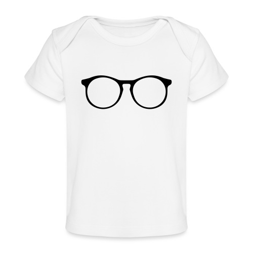 glasses - Baby Organic T-Shirt