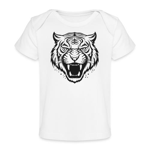 Wild Tiger Fashion, the fury of the feline tiger. - Baby Organic T-Shirt