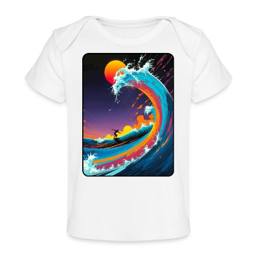 Sunshine Surfing - Baby Organic T-Shirt