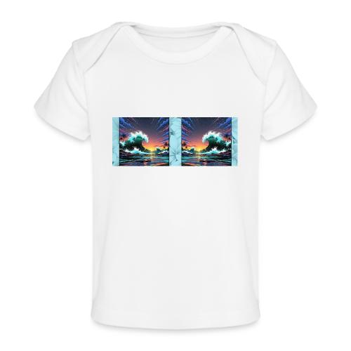 Infinite Wave Field - Baby Organic T-Shirt
