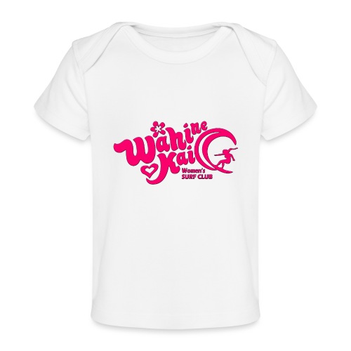 Wahine Kai Logo pink - Baby Organic T-Shirt