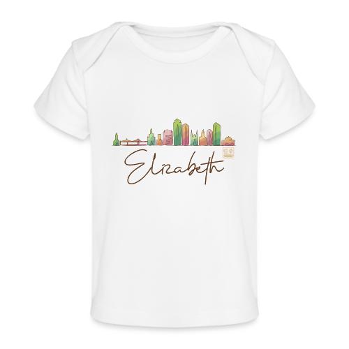 Elizabeth Skyline 04 - Baby Organic T-Shirt