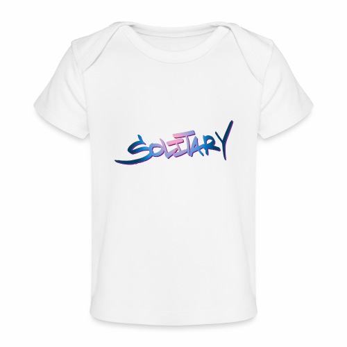 Solitary (Pink and Blue Gradient) - Baby Organic T-Shirt