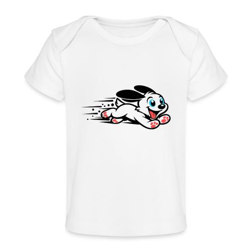 Speedy Pup Sprint on the Run - Baby Organic T-Shirt