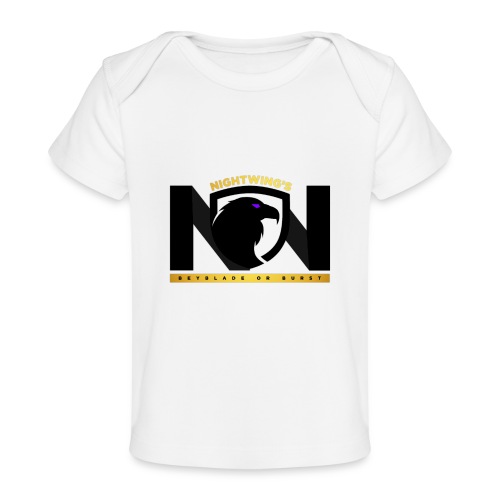 Nightwing All Black Logo - Baby Organic T-Shirt