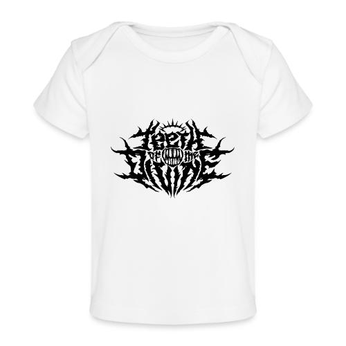 Teeth Of The Divine Logo BLACK - Baby Organic T-Shirt