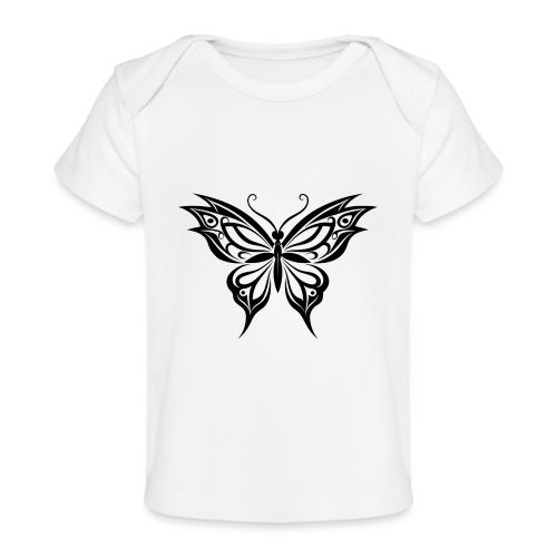 Stenciled🦋 BUTTERFLY - Baby Organic T-Shirt