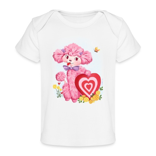 Pink Poodle - Baby Organic T-Shirt