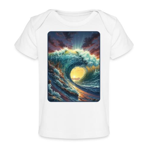 Eternal Circle Wave - Baby Organic T-Shirt