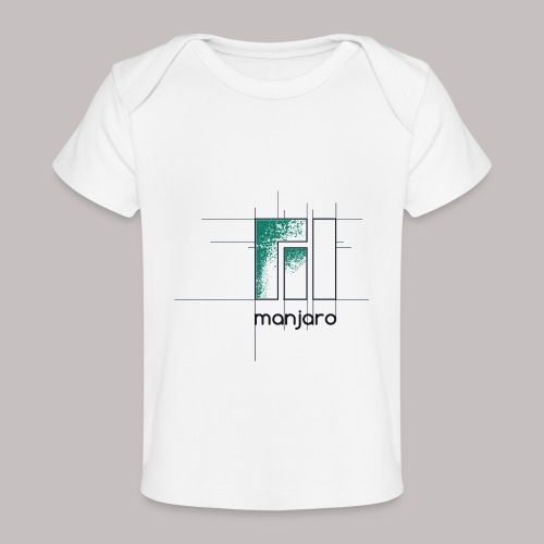 Manjaro Logo Draft - Baby Organic T-Shirt