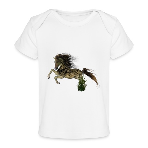 Awesome horse - Baby Organic T-Shirt