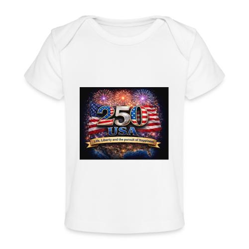 USA 250th Celebration - Baby Organic T-Shirt