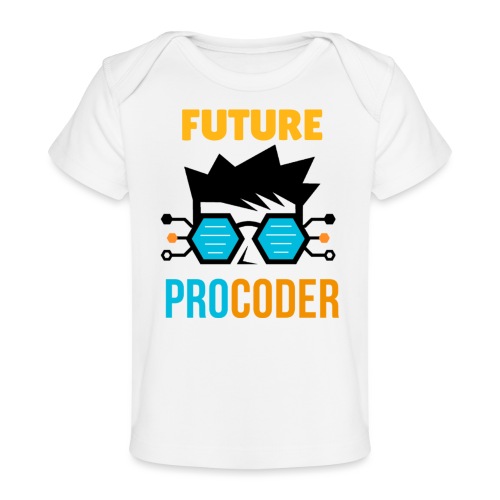 Future Pro Coder (dark) - Baby Organic T-Shirt