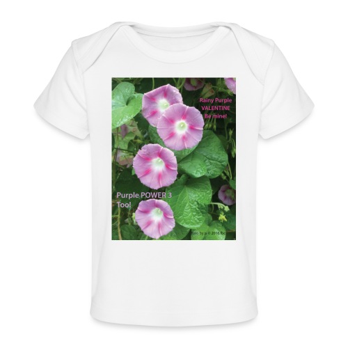 FLOWER POWER 3 - Baby Organic T-Shirt
