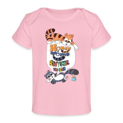 Honey and Tomo Rhymes Sharing - Baby Organic T-Shirt