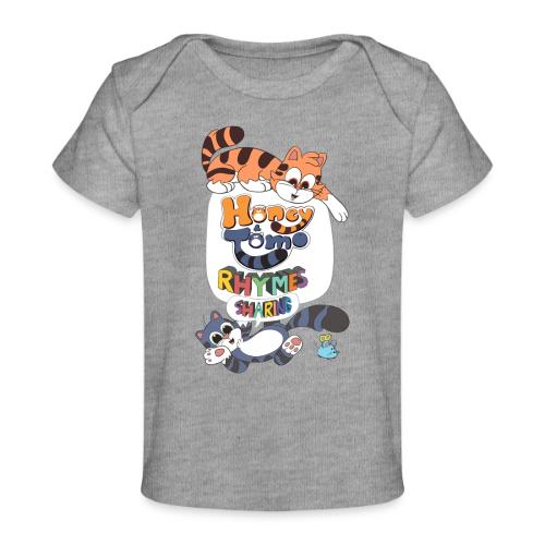 Honey and Tomo Rhymes Sharing - Baby Organic T-Shirt