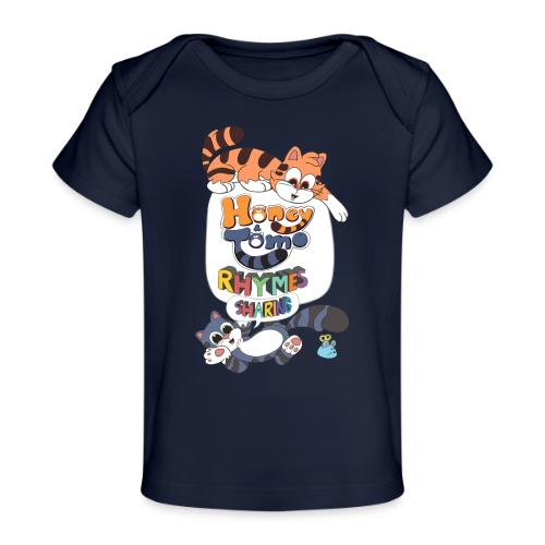 Honey and Tomo Rhymes Sharing - Baby Organic T-Shirt