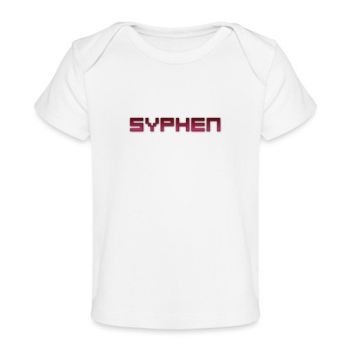 syphen text - Baby Organic T-Shirt