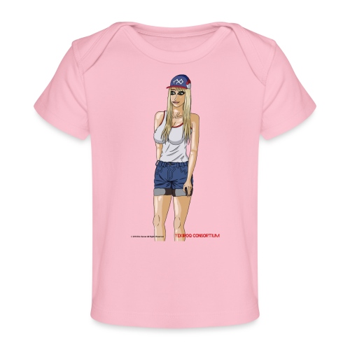 Gina Character Design - Yekiroq Consortium - Baby Organic T-Shirt