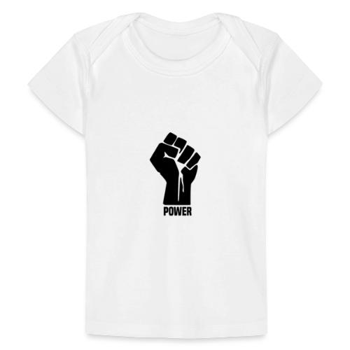 Black Power Fist - Baby Organic T-Shirt
