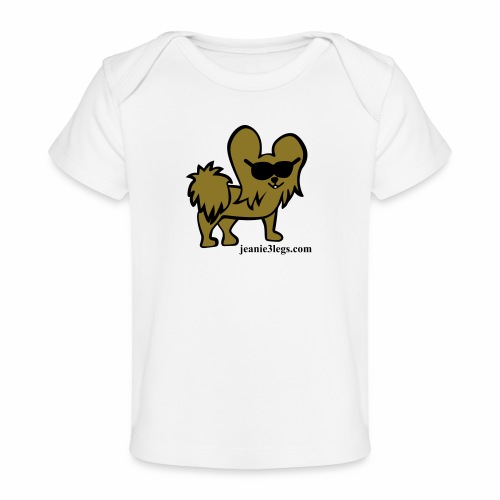 Jeanie the Three-Legged Dog - Baby Organic T-Shirt
