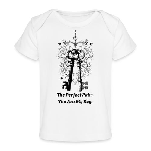 Valentine love keys - Baby Organic T-Shirt