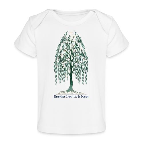 Easter Branches Bow Willow T Shirt, Easter Gift - Baby Organic T-Shirt