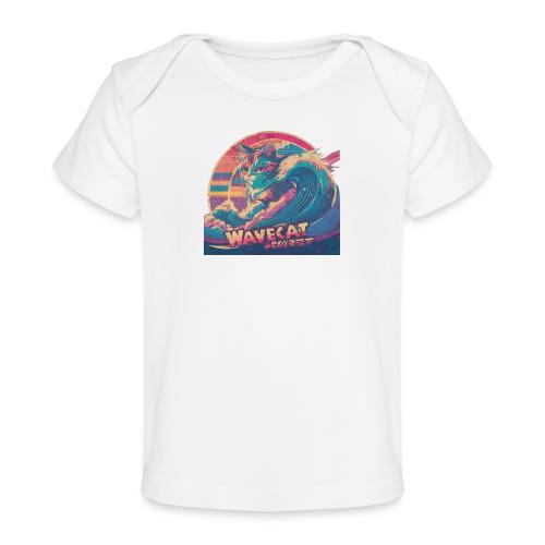 Vintage Wavecat - Baby Organic T-Shirt
