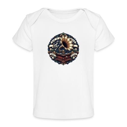 Ornate Phonograph T-Shirt - Baby Organic T-Shirt