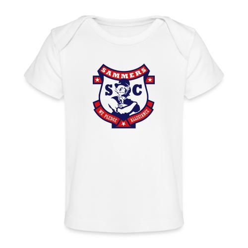 Sammers Logo EPS White - Baby Organic T-Shirt