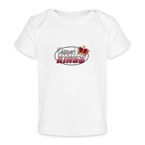 Passportkings white shirt design - Baby Organic T-Shirt