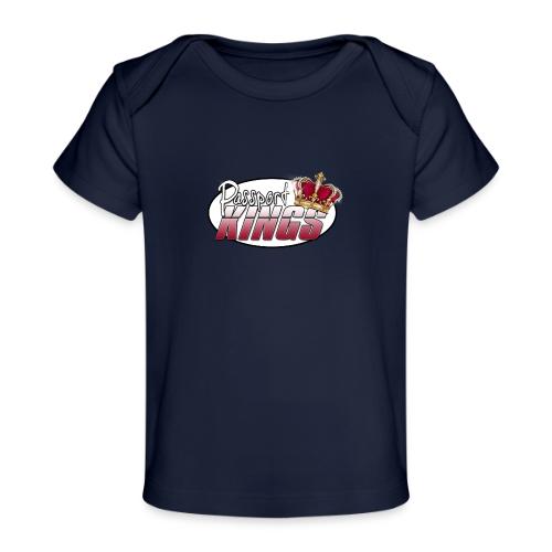 Passportkings white shirt design - Baby Organic T-Shirt