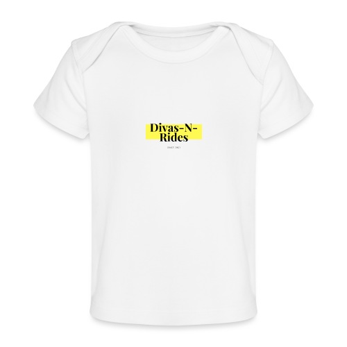 DNRyellow white01 - Baby Organic T-Shirt